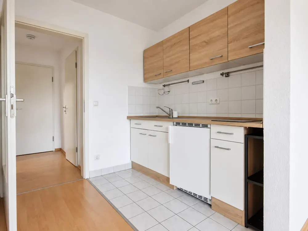 Bezugsfreie 1-Zimmer-Wohnung mit Balkon und Stellplatz in begehrter Wohnlage