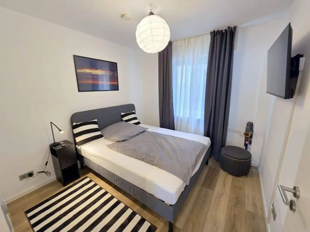 Ab 15.03.2027 - Modernes & möbliertes 2-Zimmer Apartment in Frankfurt, Einziehen & Wohlfühlen!