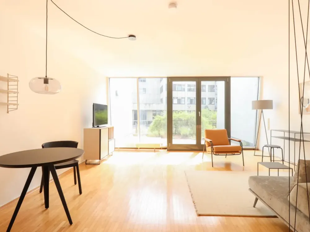 Basement Apartment with Sunny Terrace - Furnished
