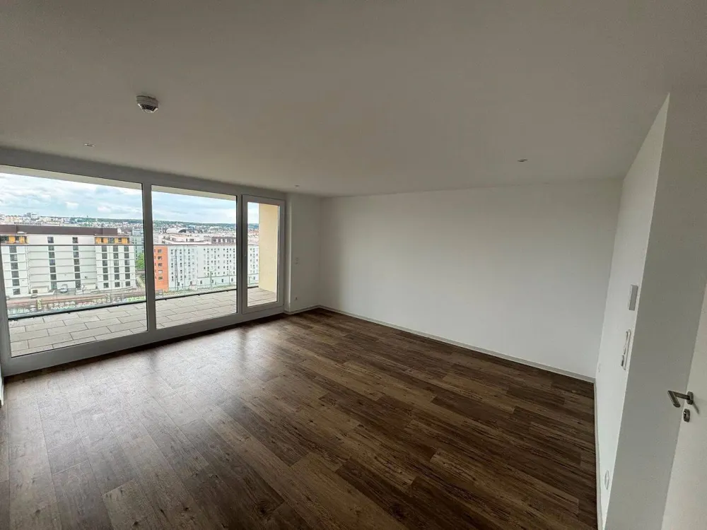 Wohnen über den Dächern Frankfurts am Ostpark - 3-Zimmer Penthouse