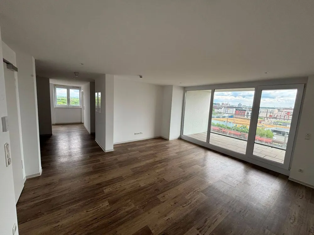 Wohnen über den Dächern Frankfurts am Ostpark - 3-Zimmer Penthouse