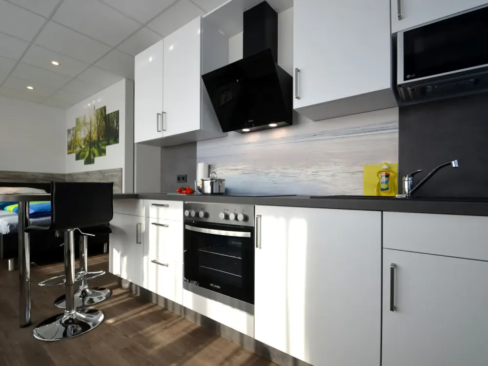 Komfortables 1-Zimmer-Penthouse, kleines Apartment für großes Luxusgefühl, Offenbach