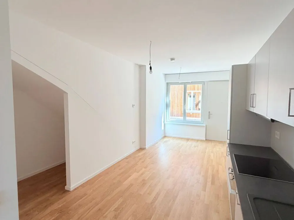 2 Zimmer mit Garten - Sheddach Höfe