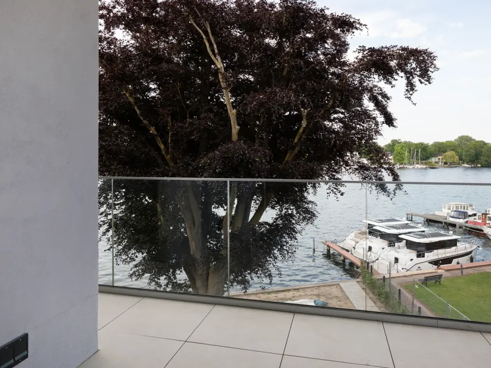Einmal im Leben am Wasser wohnen -herrlicher Blick über den Langer See