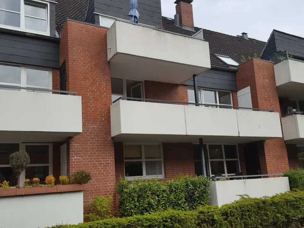 2 Zimmer mit großem Süd-West-Balkon im schönen Niendorf!