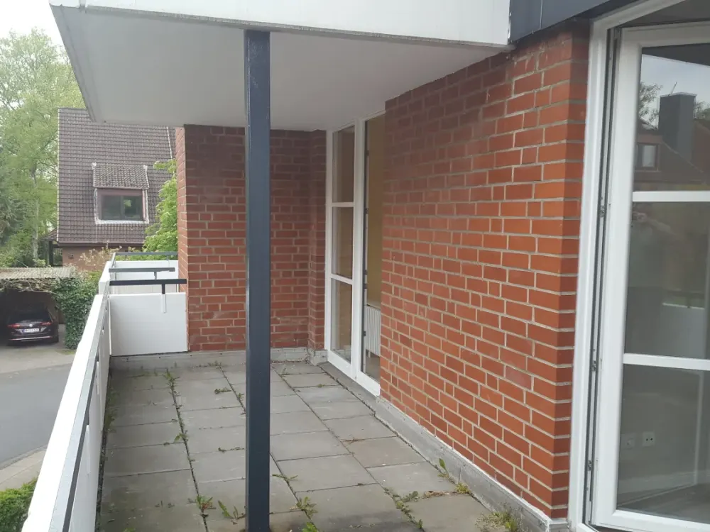 2 Zimmer mit großem Süd-West-Balkon im schönen Niendorf!