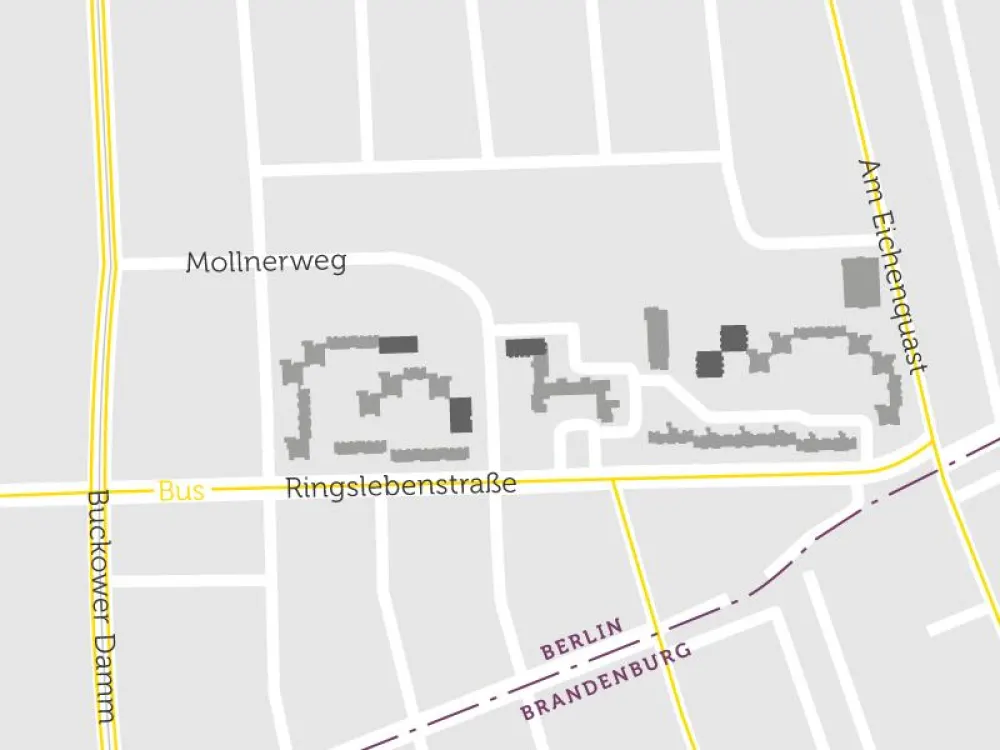 Moderne Wohnung mit Dusche im Grünen