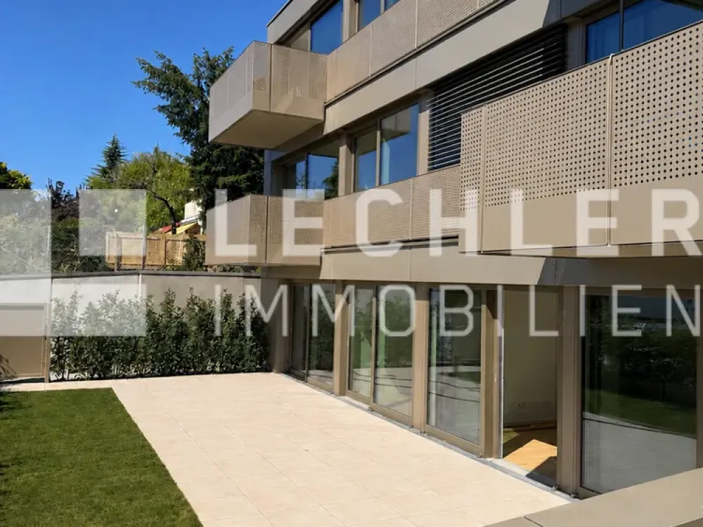 Design trifft Gartenidylle, exklusive 3-Zimmer-Wohnung mit besonderem Anspruch