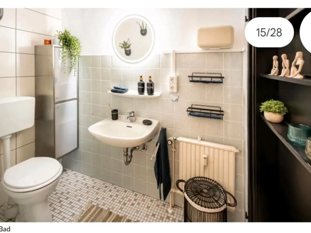 Schöne 2-Zi.-Wohnung mit Einzelgarage, EBK Fürth-Burgfarrnbach