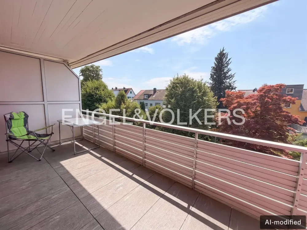 Centrally Located 3-Room Apartment in Lindau-Aeschach