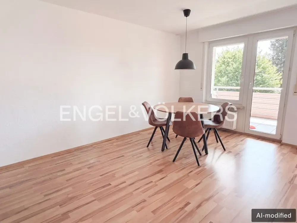 Centrally Located 3-Room Apartment in Lindau-Aeschach