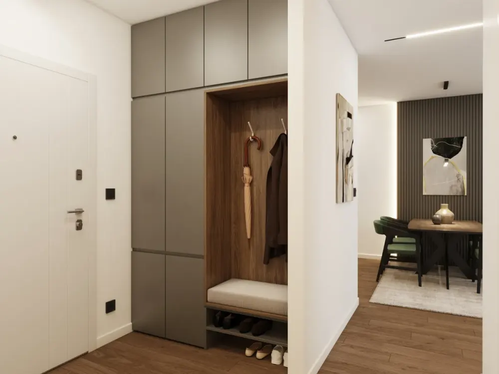 Attraktive 2 Zimmer Wohnung mit ruhigem Ostbalkon zum Garten