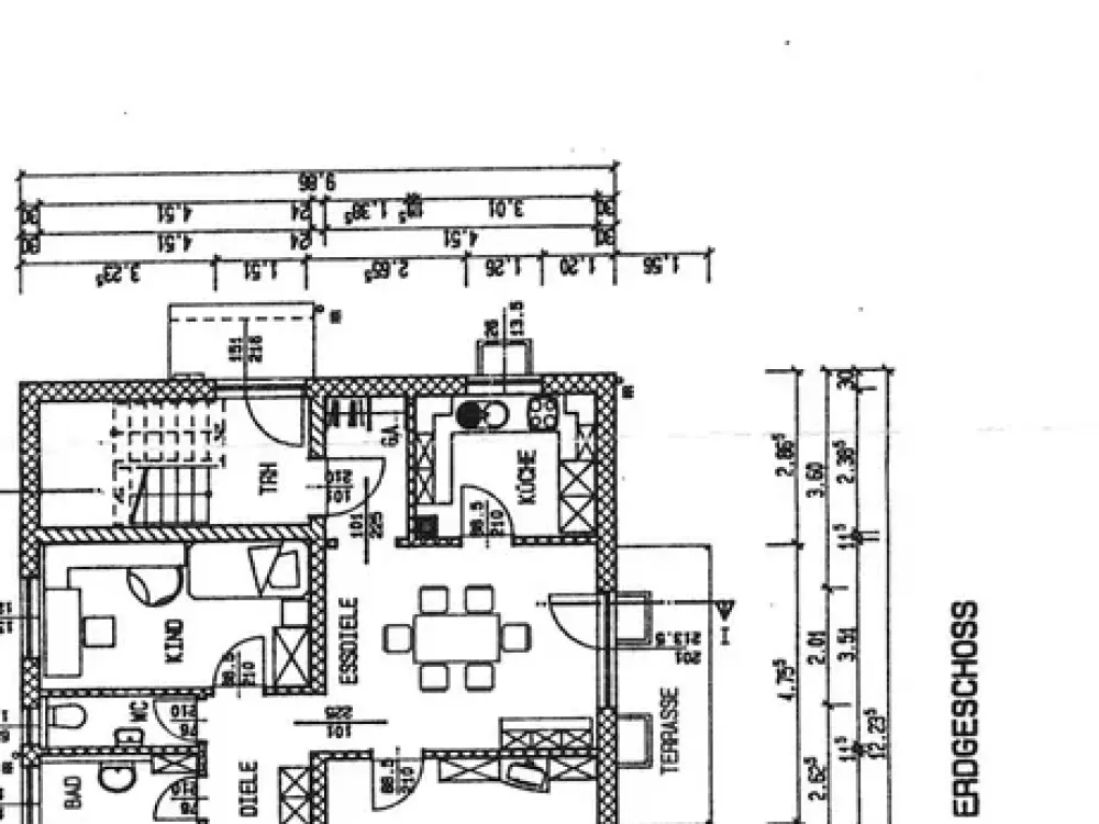 3,5-Zimmer-Erdgeschosswohnung mit Terrasse, Garage & Stellplatz in Mühlhofen