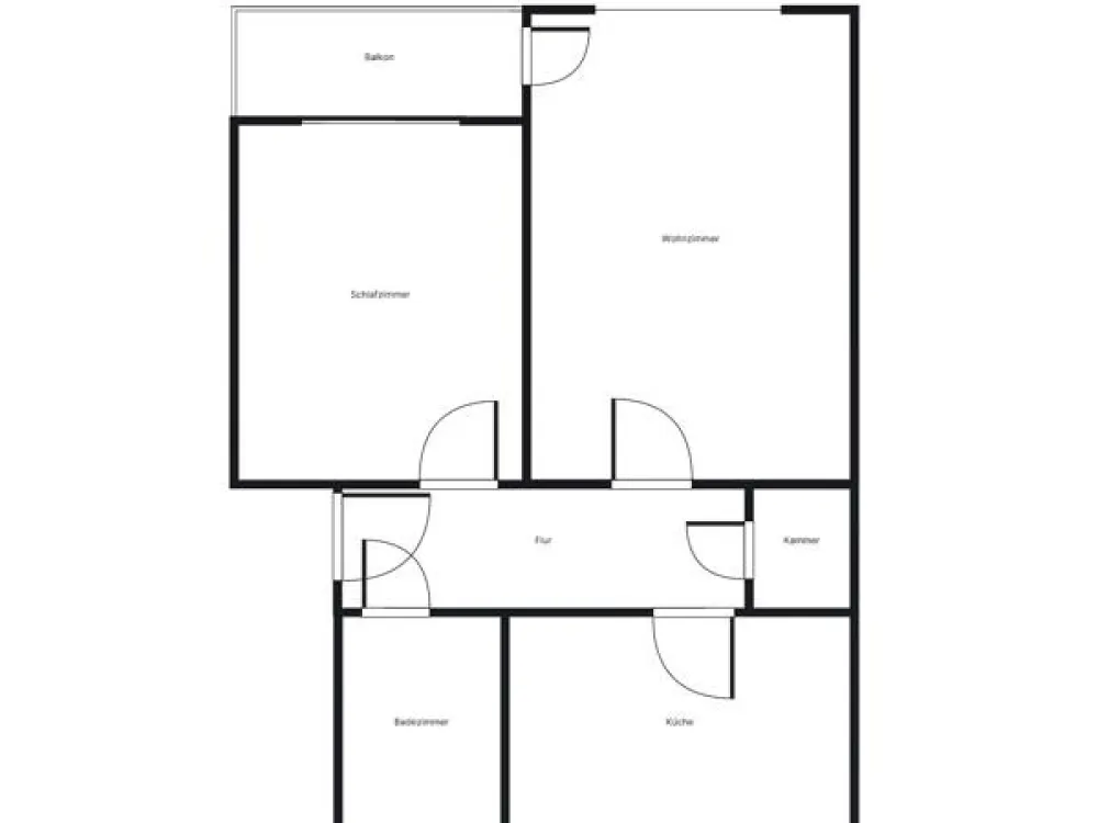 Mitten im Grünen und dennoch zentral! 2-Zimmerwohnung in H.-Buchholz