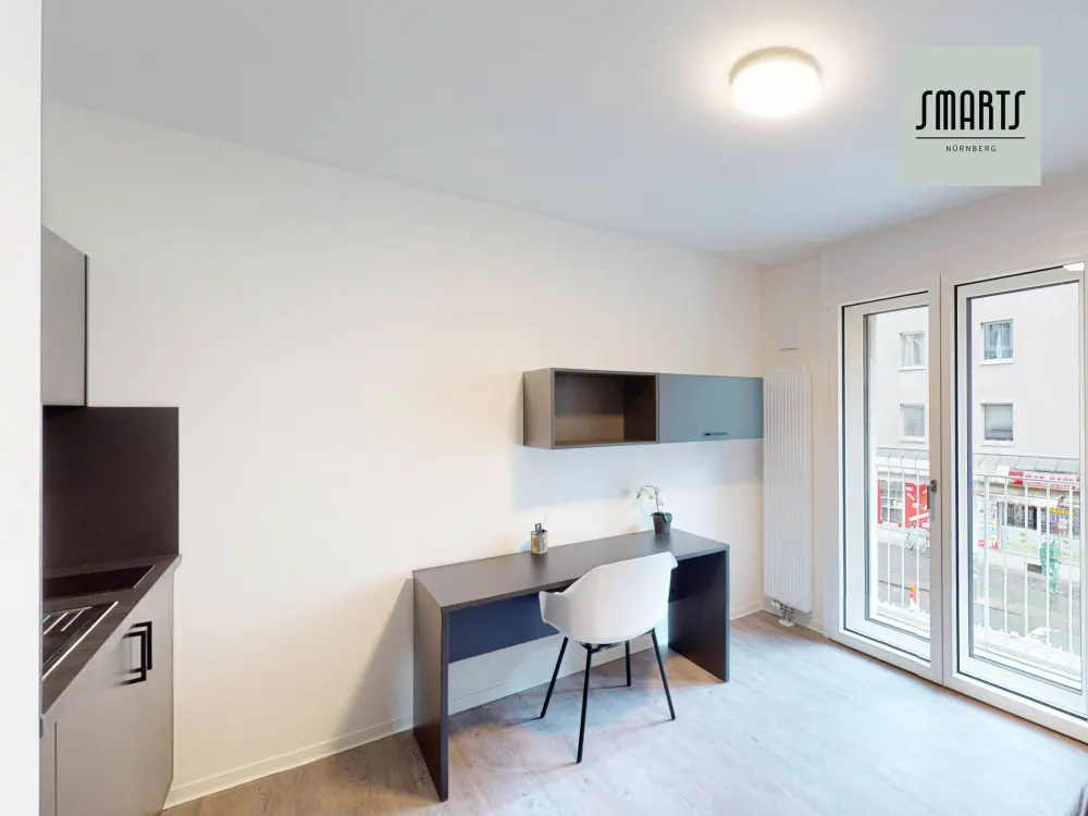 Aufgepasst: 1 -Zimmer-Apartment