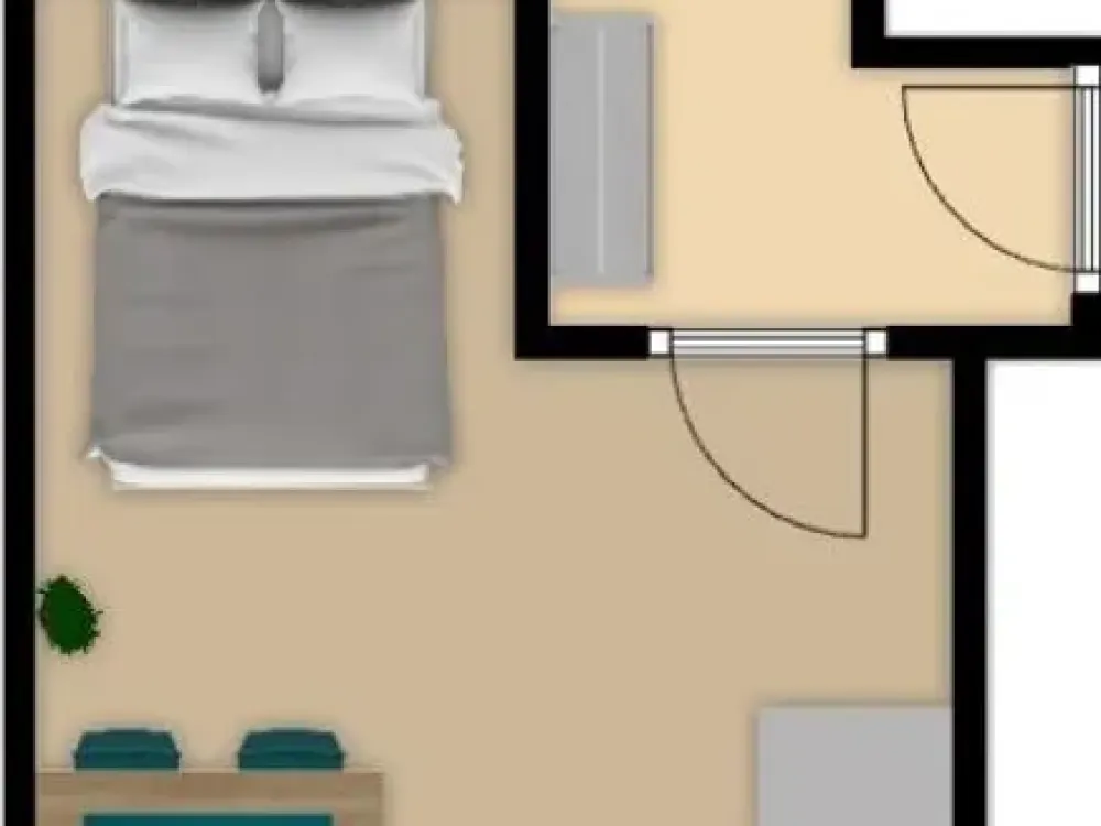 Große 1,5 Zi vollmöbliert in Mitte - kurze/ längere Zeit (Big fully furnished Apartment for Rent)