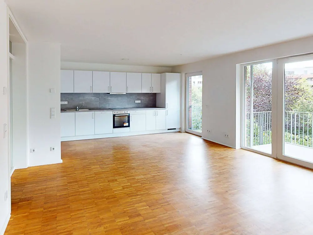 Moderne 2-Zimmer-Wohnung mit Balkon und 2 Bädern in Top Lage inkl. EBK