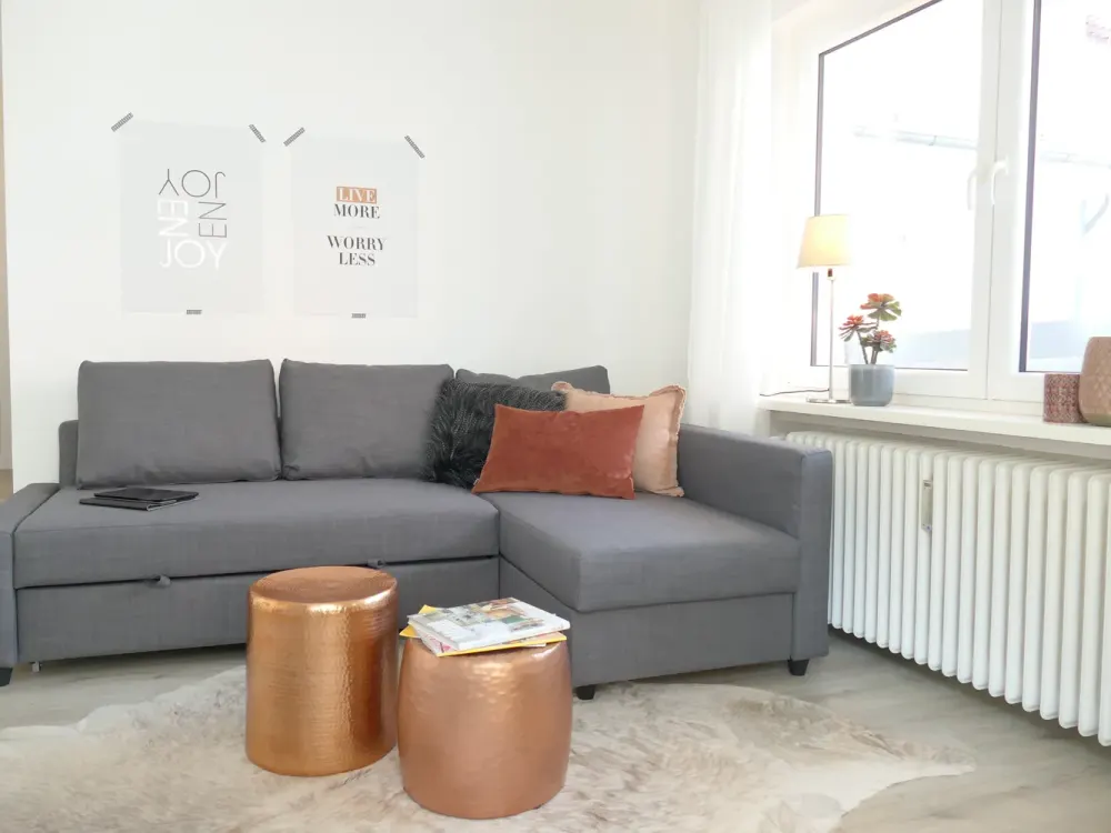 Schöne 1,5-Zimmer Wohnung (möbliert) am Fuße der Burg in Königstein.