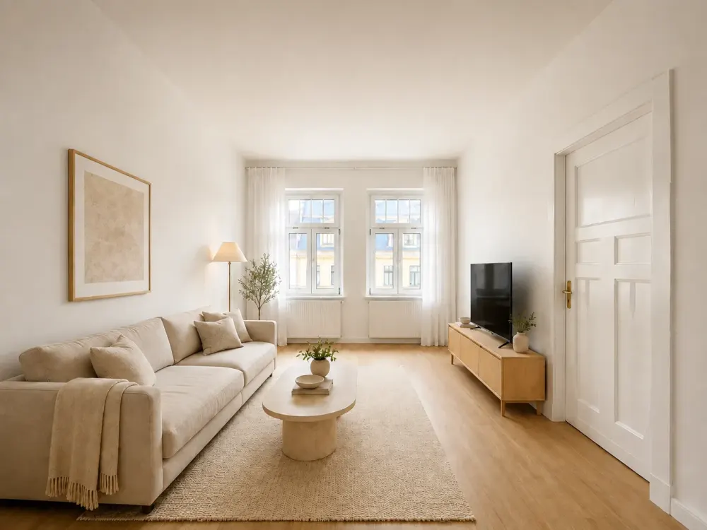 Erstbezug nach Sanierung! Helle 2-Zimmer-Wohnung mit Balkon und moderner Einbauküche