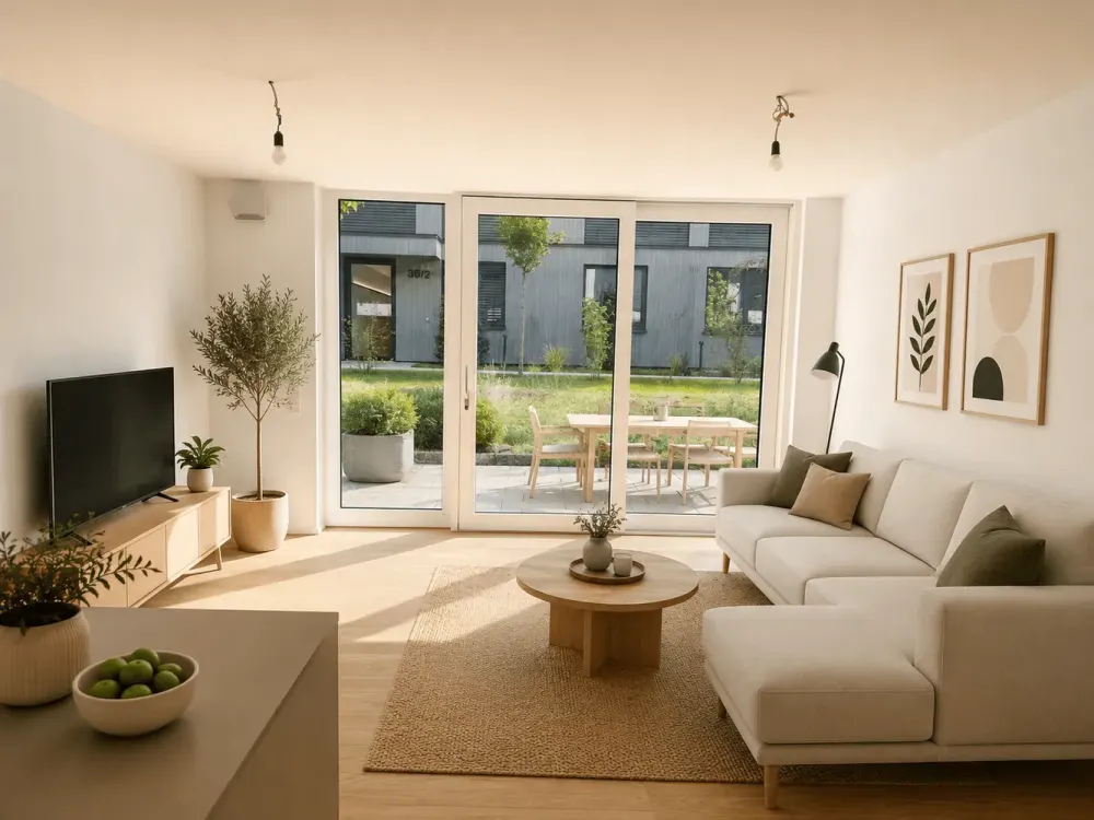 Modern 3.5-Room Apartment with Large Southwest Terrace - New Build First Occupancy
