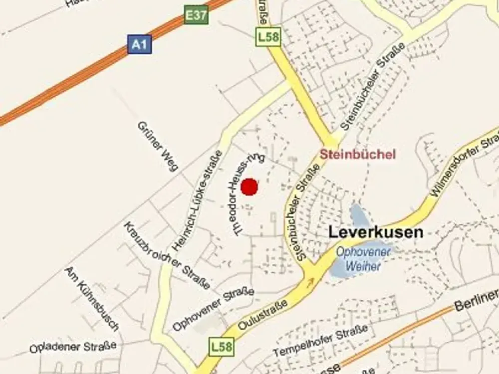 2-Zimmer-Wohnung in Leverkusen Steinbüchel