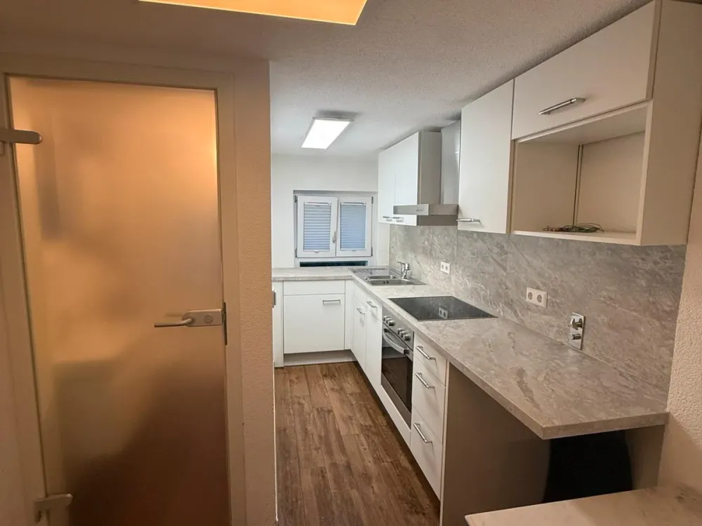 Frisch renovierte 1-Zimmer-Einliegerwohnung mit Einbauküche