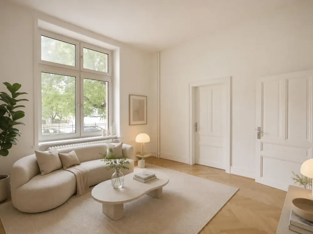 Ihr neues Zuhause im Herzen Frankfurts, 4 Zimmer mit Altbaucharakter