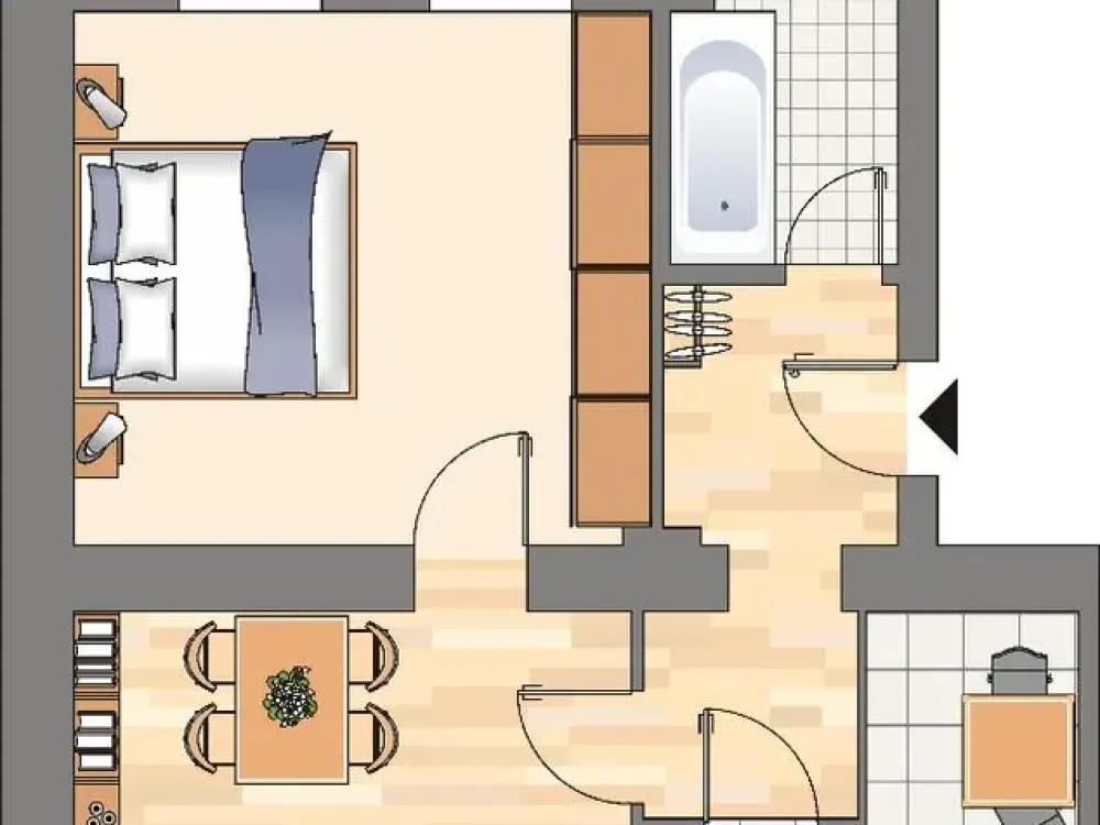 2-Zimmer Wohnung in Dortmund Bövingahusen