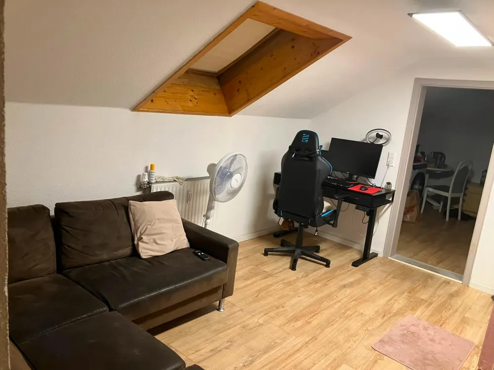 Cozy 2-Room Attic Apartment for Rent