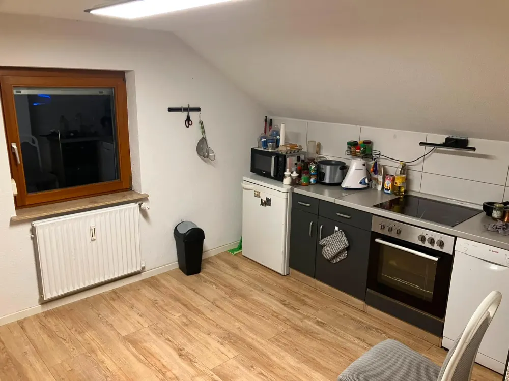 Cozy 2-Room Attic Apartment for Rent