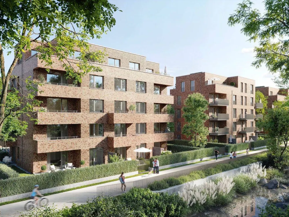 Ein Zuhause mit Zukunft: Große 3-Zimmer-Wohnung im Neubauprojekt Beke Quartier