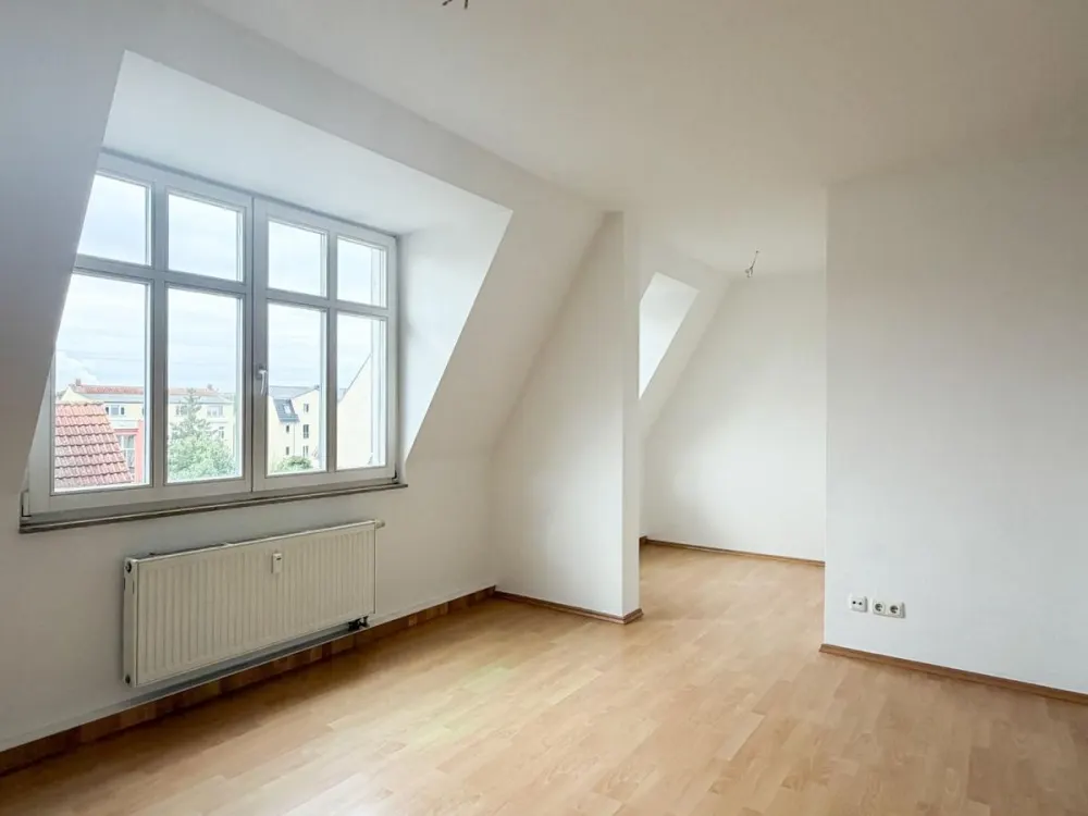 Wohnen auf zwei Ebenen, attraktive 2-Zimmer-Maisonette in Markkleeberg