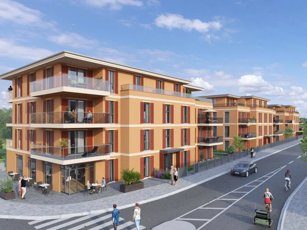 Exklusiver Erstbezug ++ stilvolle 4-Zimmer-Wohnung mit großem Balkon & hochwertiger Ausstattung