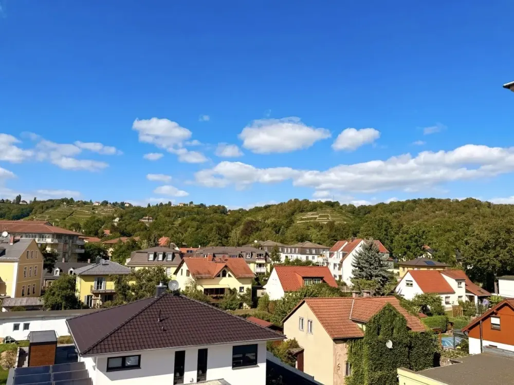 1-Zimmer-Wohnung in Radebeul mit traumhaftem Weinbergblick