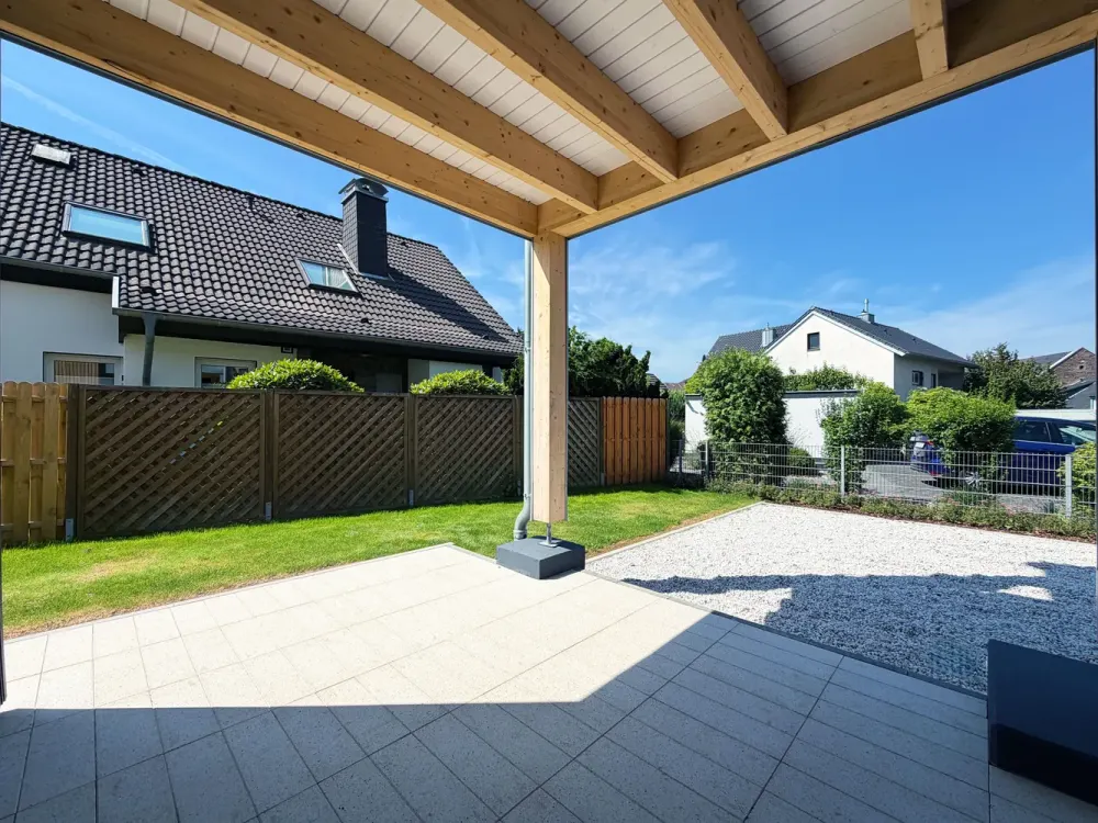 🏡Neubau 2026. Erstbezug. Stilvoll. 2-Zimmer-Erdgeschosswohnung mit Terrasse & Garten in Köln-Urbach