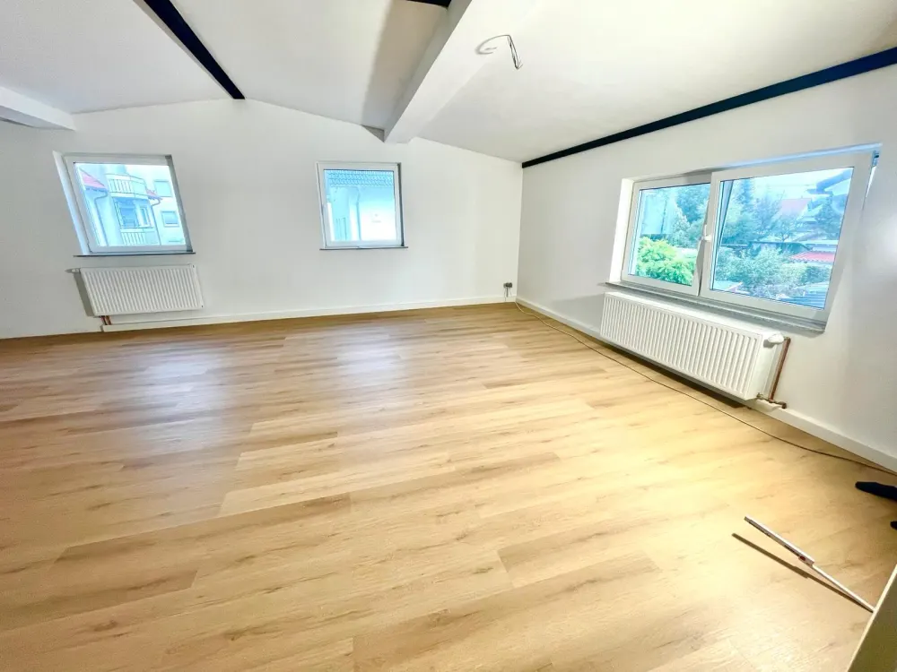 1-room apartment approx. 47sqm, bright, first occupancy 1st floor without elevator MM/Amendingen