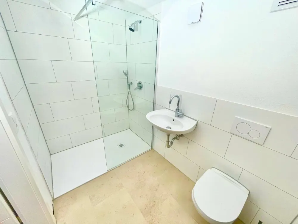 1-room apartment approx. 47sqm, bright, first occupancy 1st floor without elevator MM/Amendingen