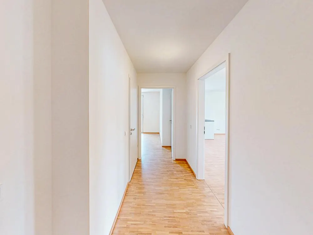 Jetzt einziehen: Neubau für Familien zwei Balkone und Mieter Apps