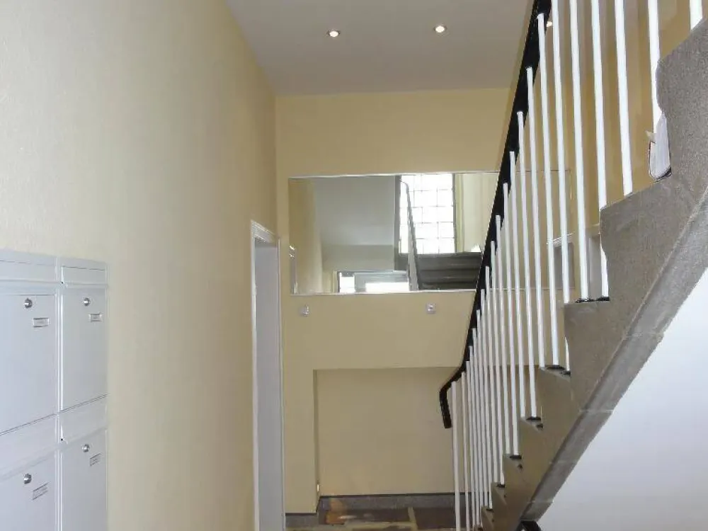 Helle Citywohnung in der Weißenburger Straße 6, Ecke Kaiserstraße, Balkon