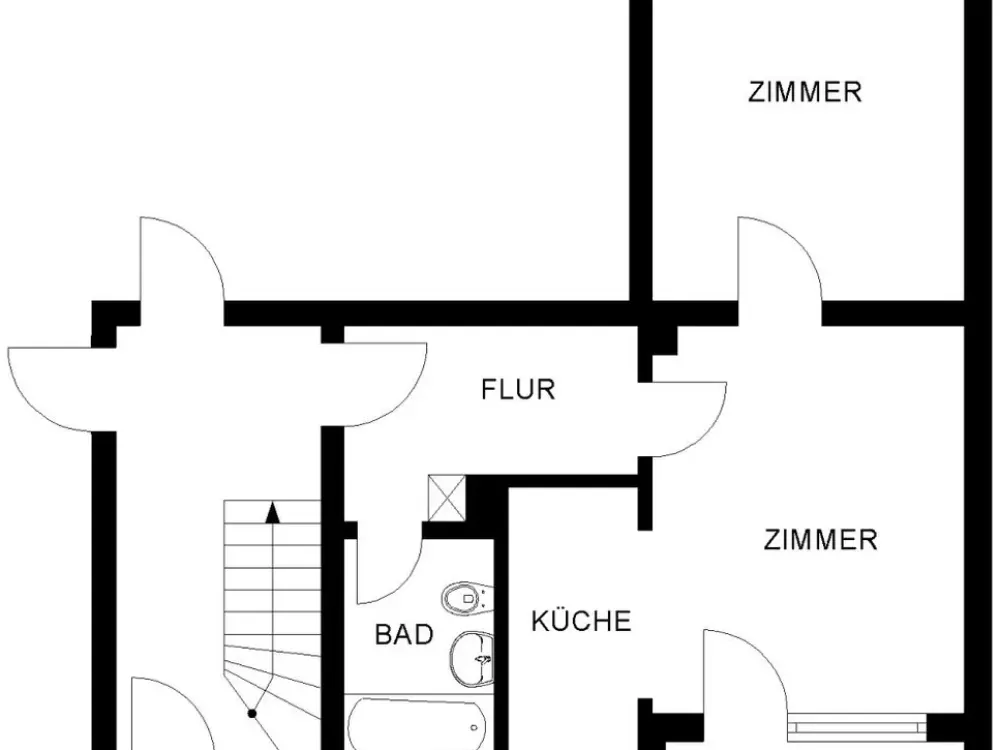2-Zimmer Wohnung in Laer