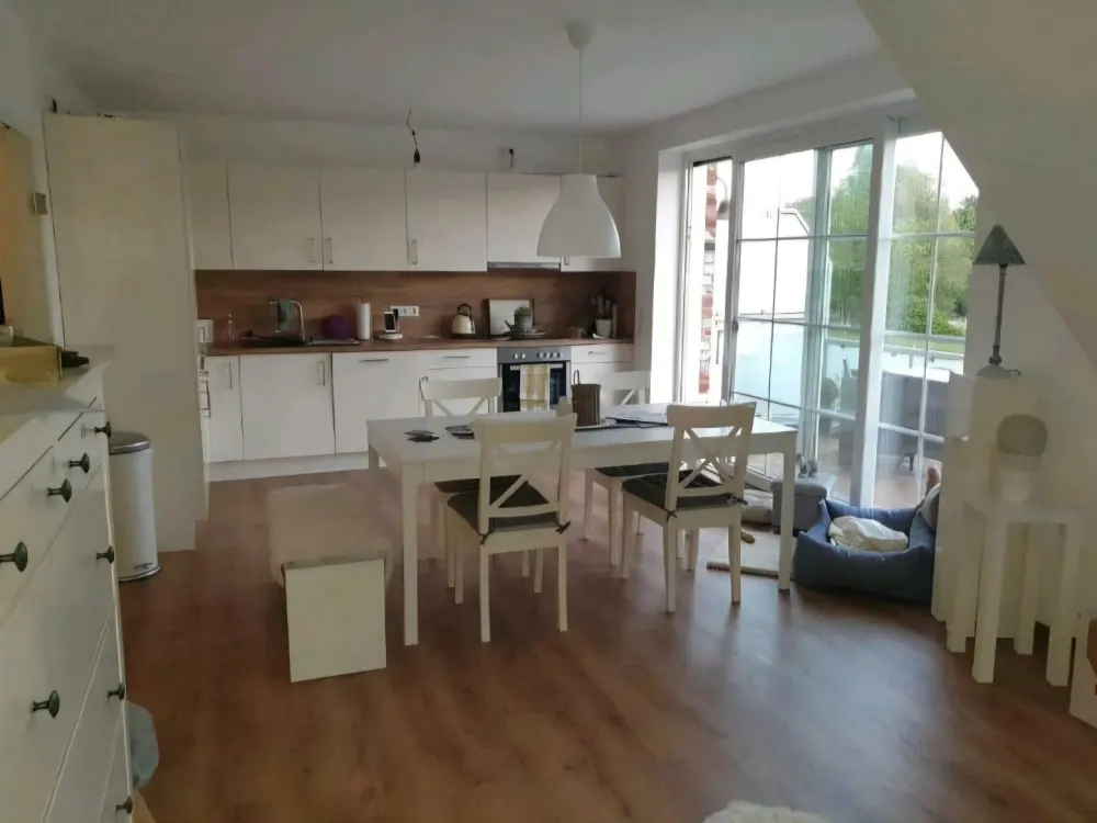 Beautiful Country House Apartment, 4 Rooms, Full Bath, Kitchen, Balcony, Garden