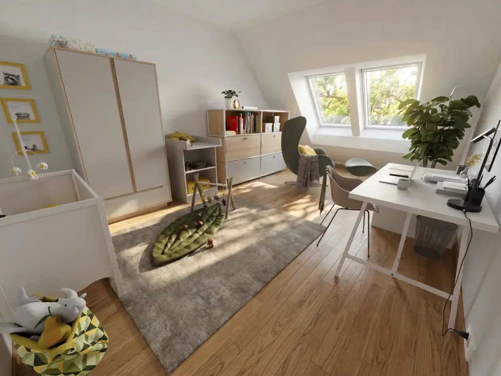 Exklusive 3-Zi-Wohnung im DG (Whg. 7 u. 8) | Erstbezug vsl. Mitte November 2026