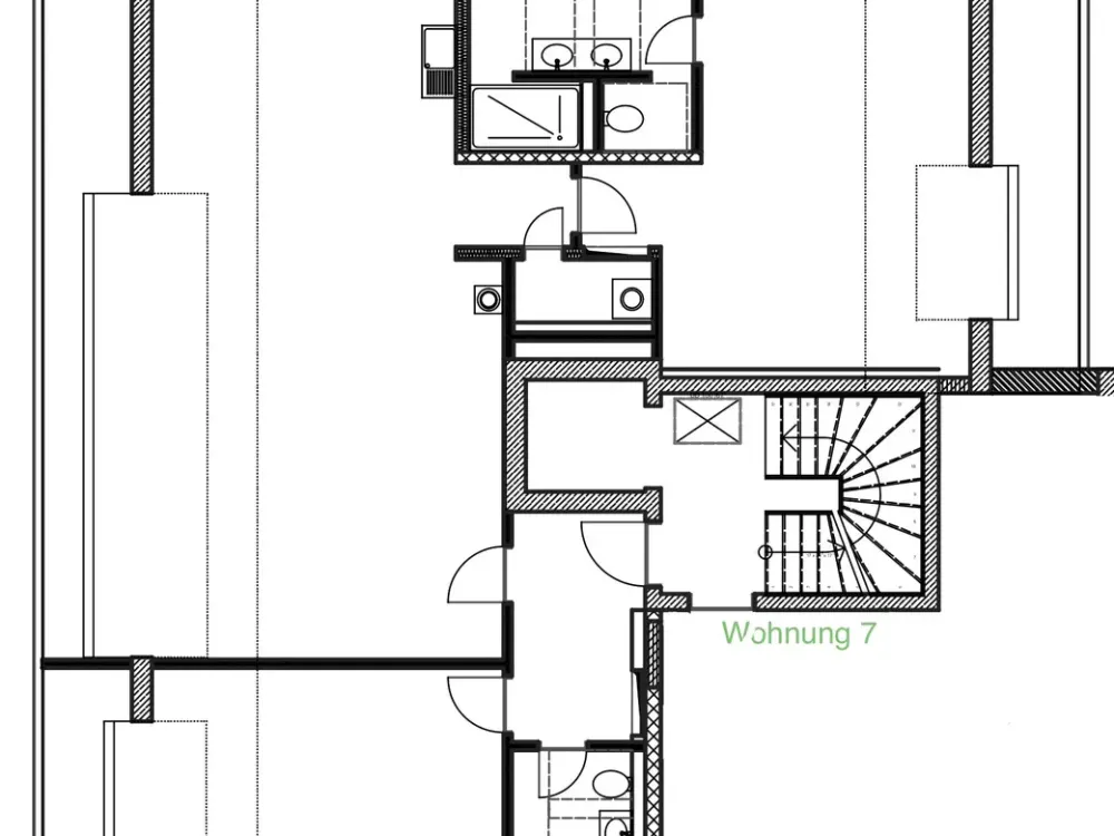 Exklusive 3-Zi-Wohnung im DG (Whg. 7 u. 8) | Erstbezug vsl. Mitte November 2026