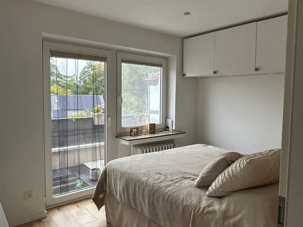 3-Zi-WHG mit Balkon und Blick in den Schönwasserpark