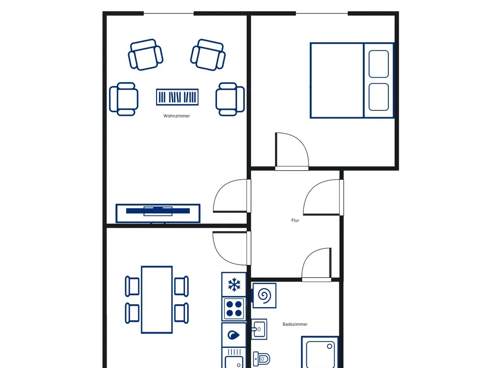 Ihre neue Wohnung im Keplerkiez: individuelle 2-Zimmer-Wohnung