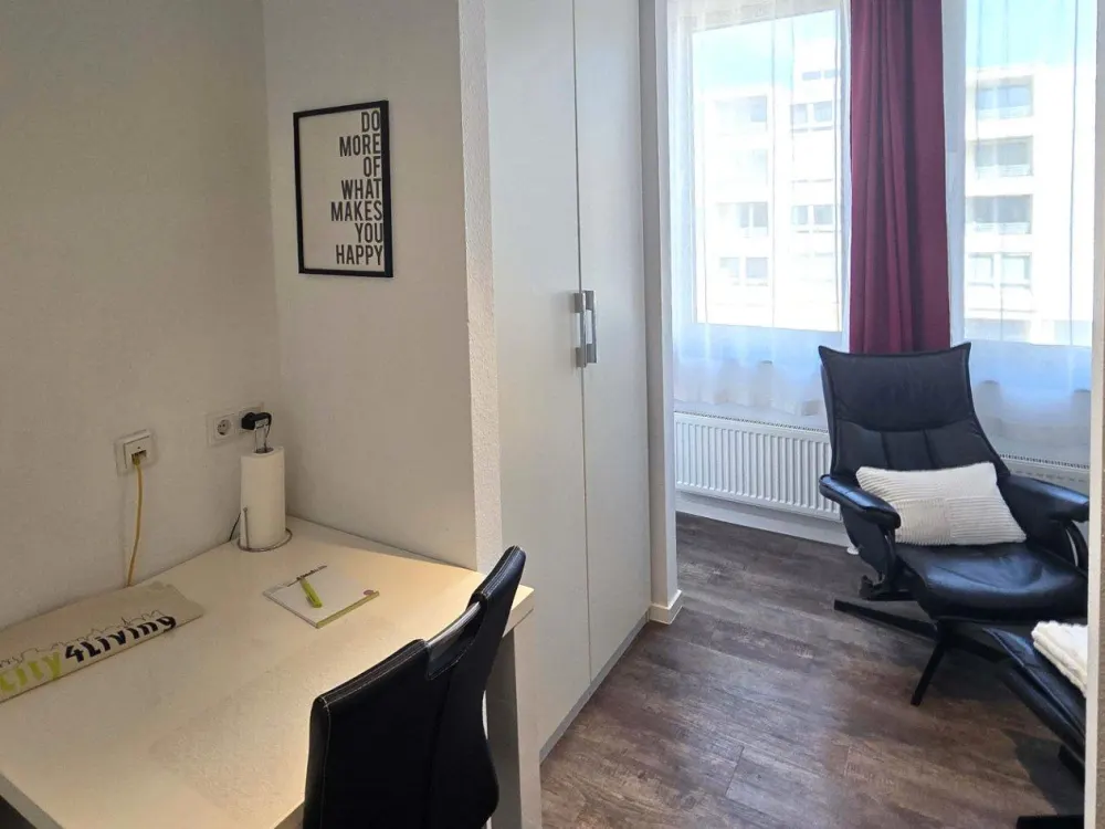Smartes Single-Apartment, voll ausgestattet jetzt buchbar! Frankfurt-Niederrad