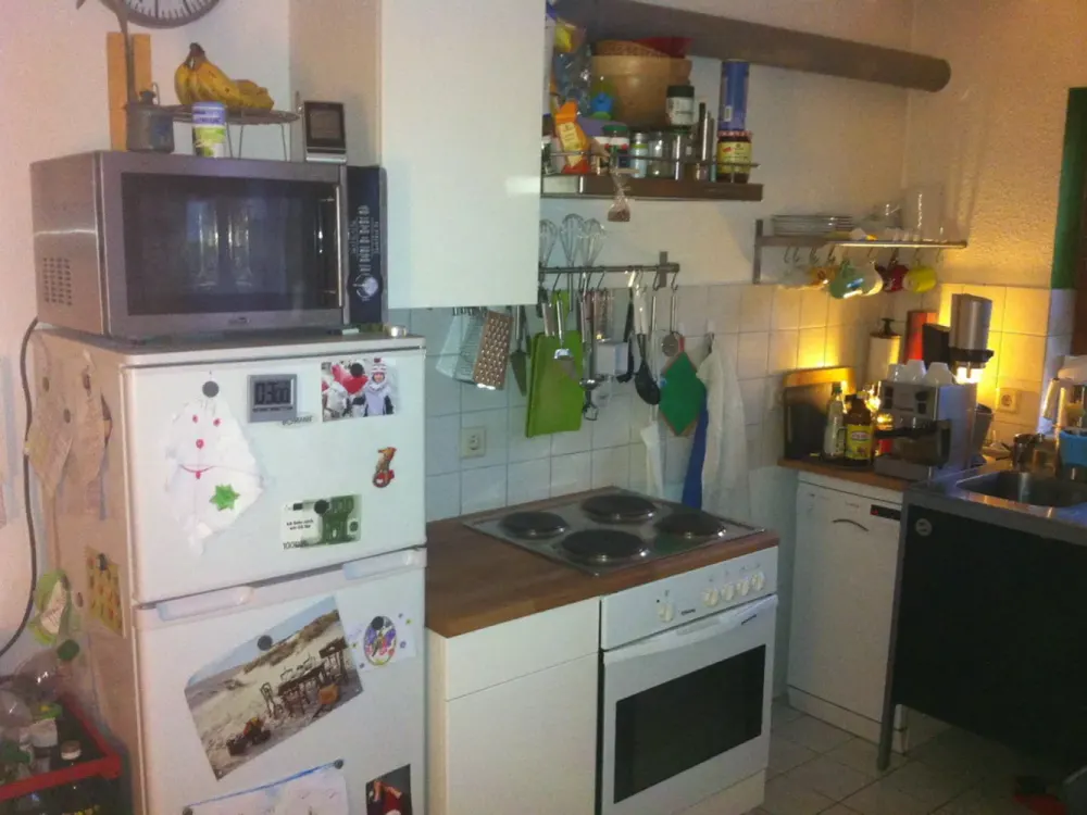 Bright Single or Couple Apartment (2-Room Flat) incl. Underground Parking Space in Meersburg