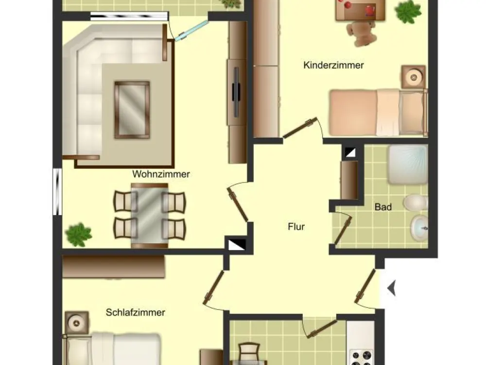 Ab Oktober einziehen!! Bezugsfertige 3-Zimmer-Wohnung in Weddinghofen zu besichtigen