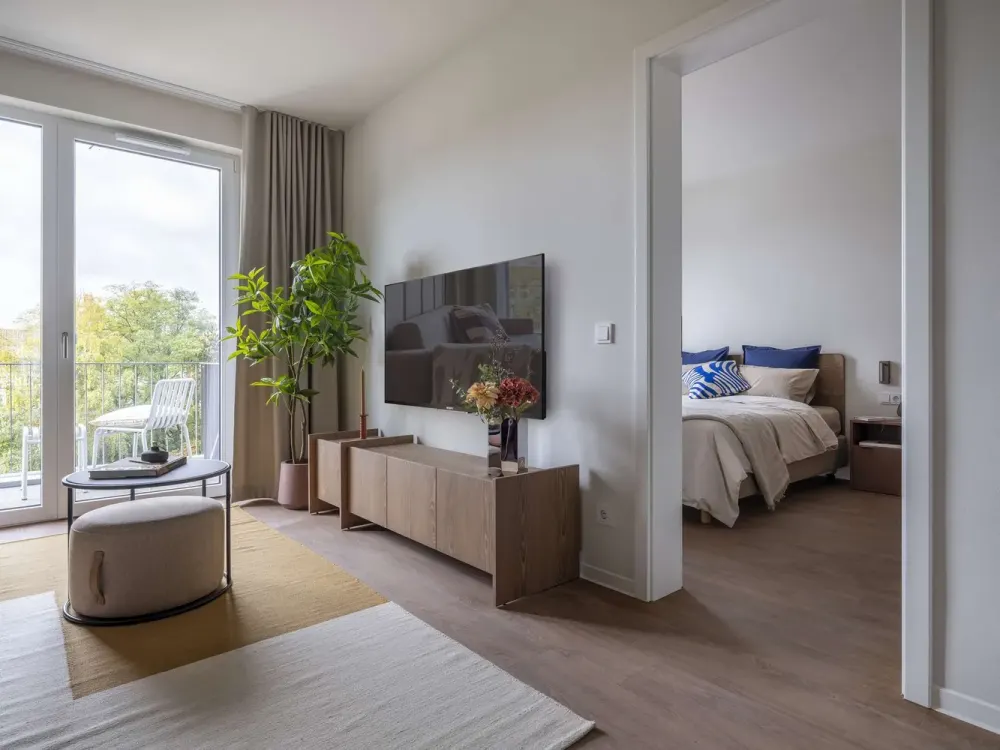 2-Room Standard with Exclusive Communal Areas: Padel Court, Fitness, Rooftop Terrace & More