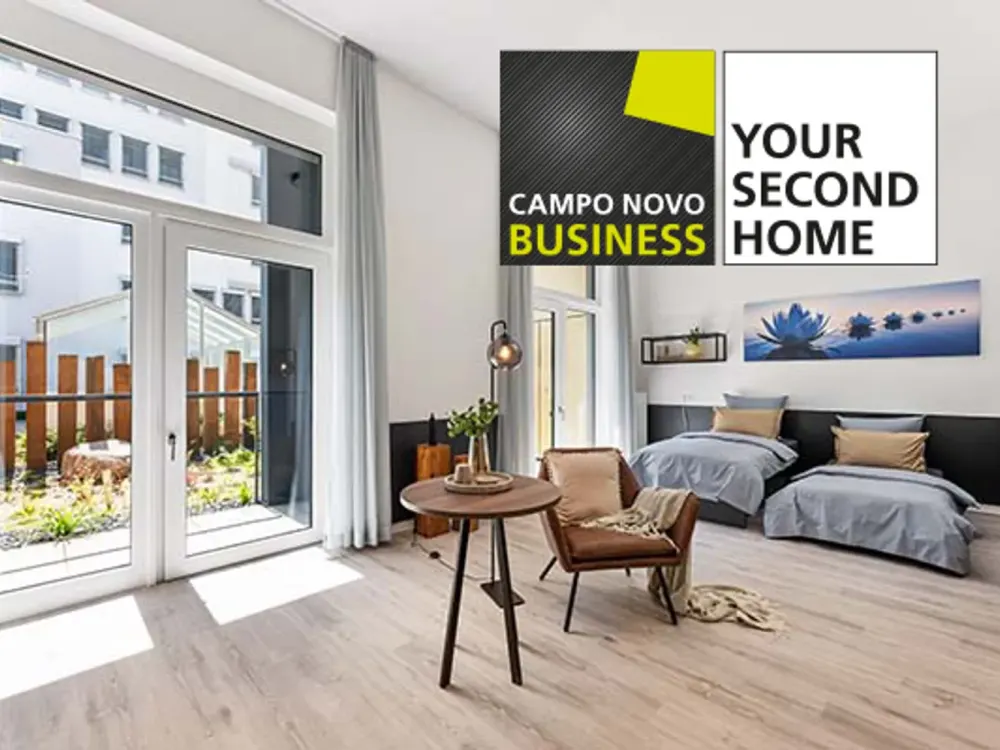Furnished business apartment "Double-Suite" for two people to fall in love with !